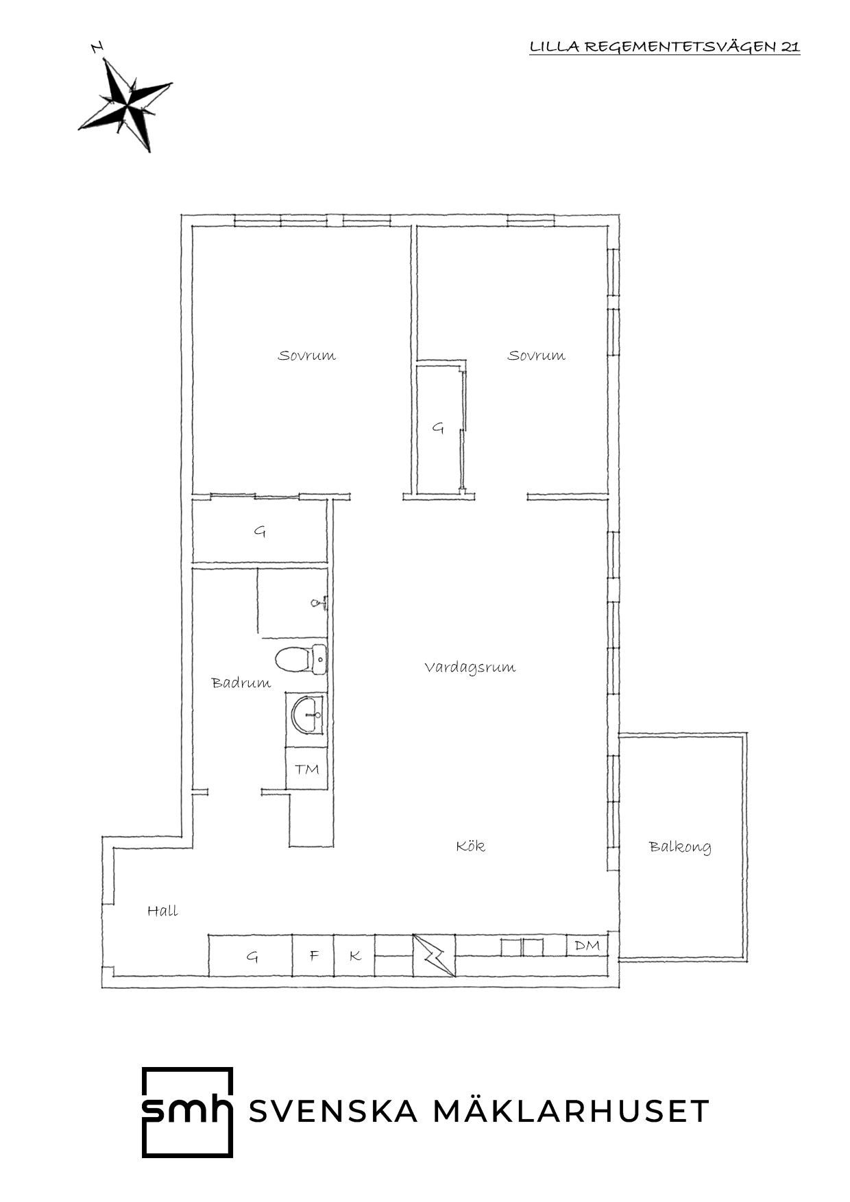 Lilla Regementsvägen 21