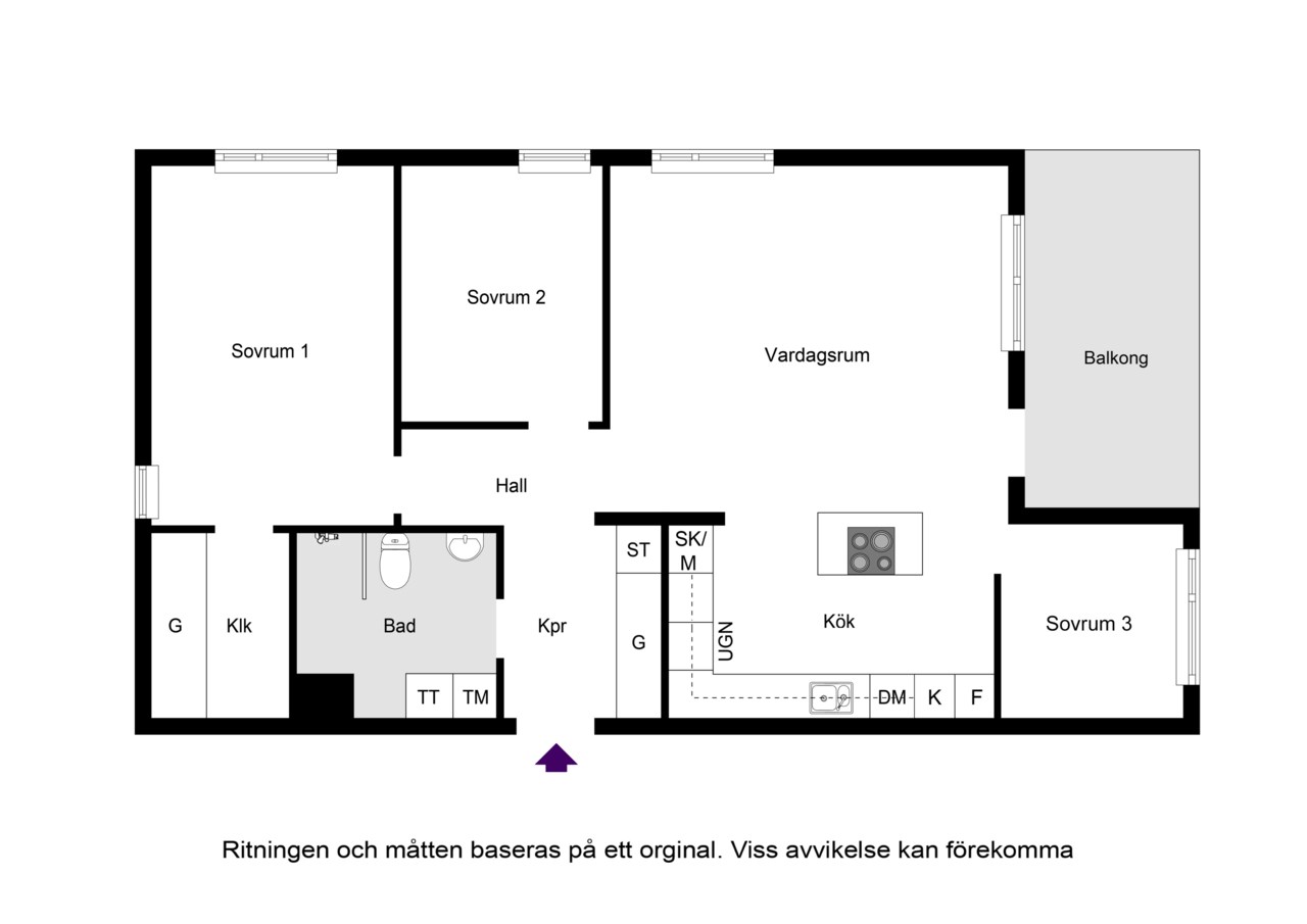 Kuttervägen 4, vån 6