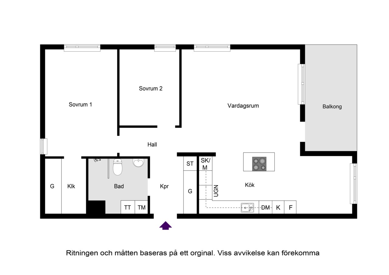Kuttervägen 4, vån 6