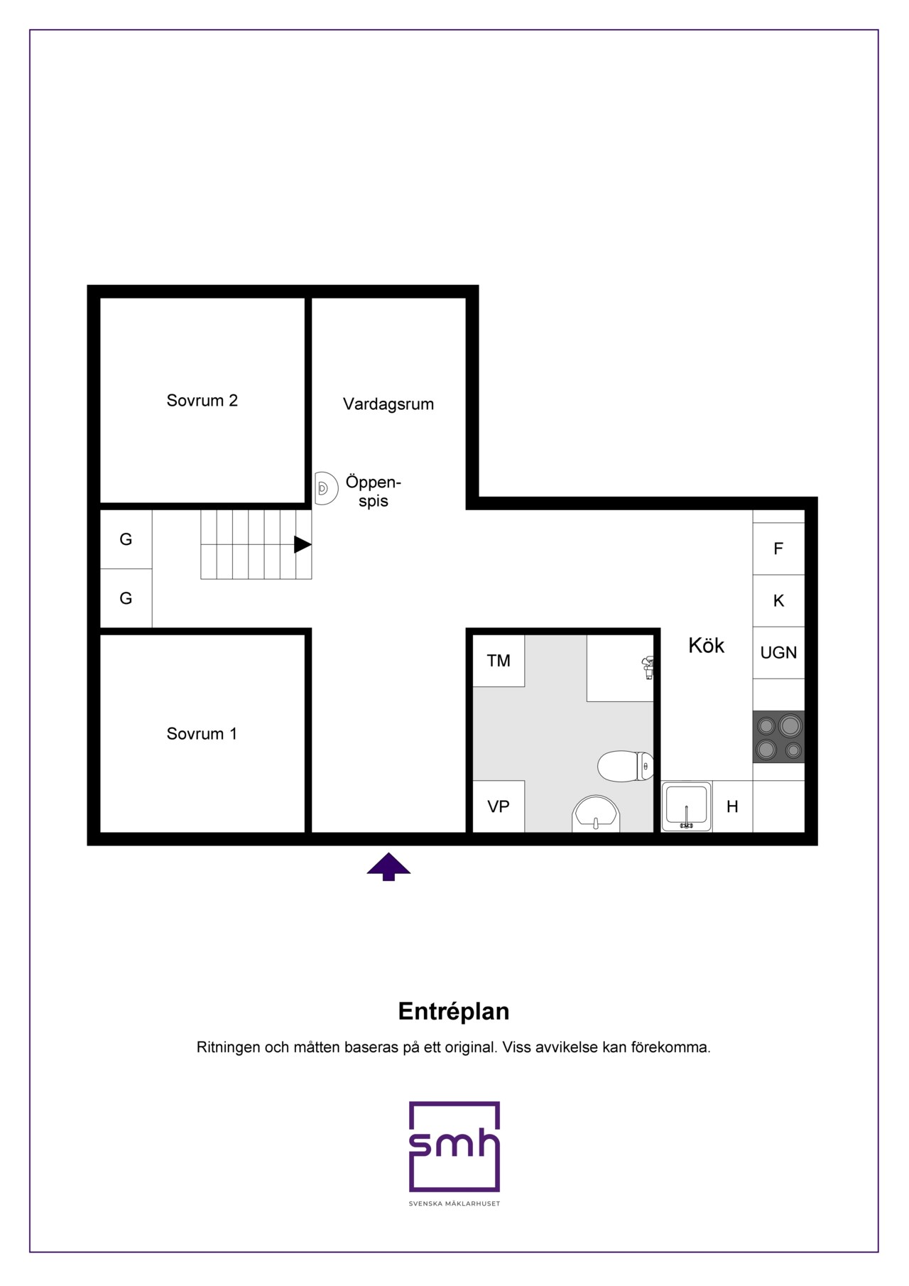 Entréplan komplementbyggnad