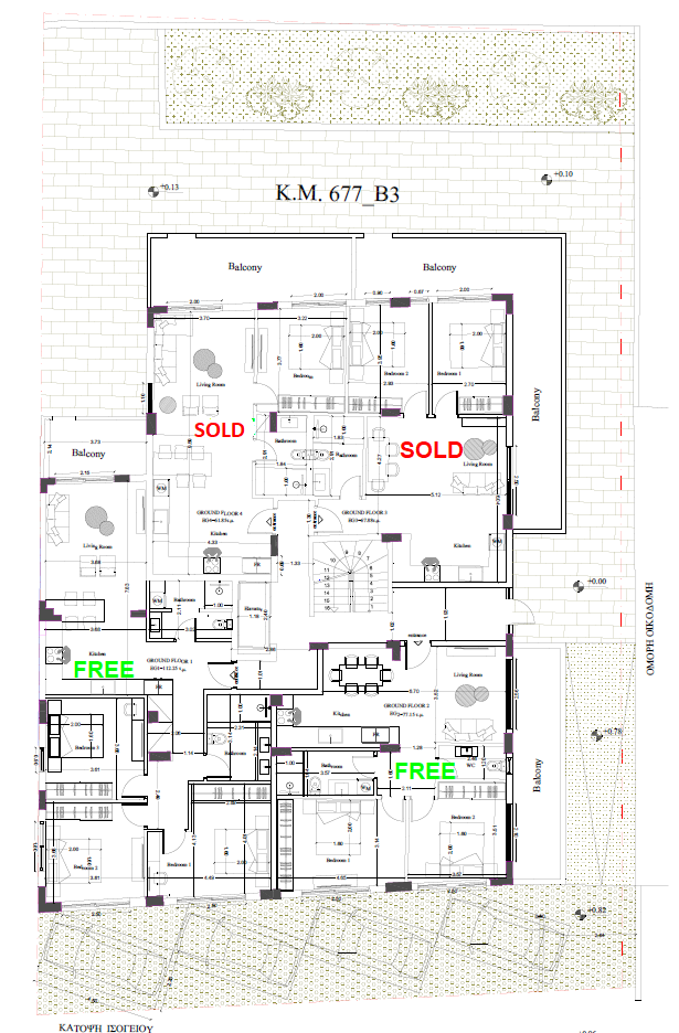 Ground floor Building B