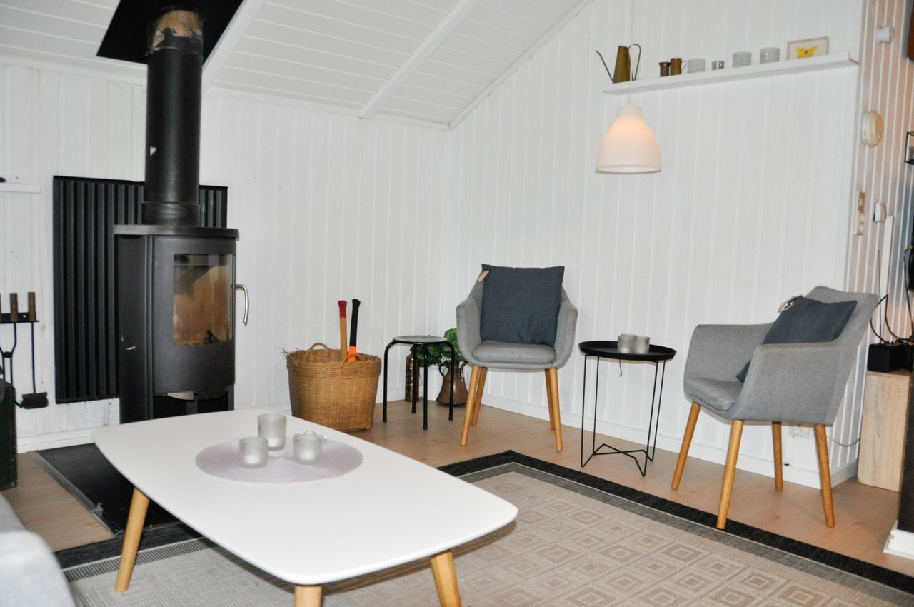 vardagsrum - mysplats vid kaminen