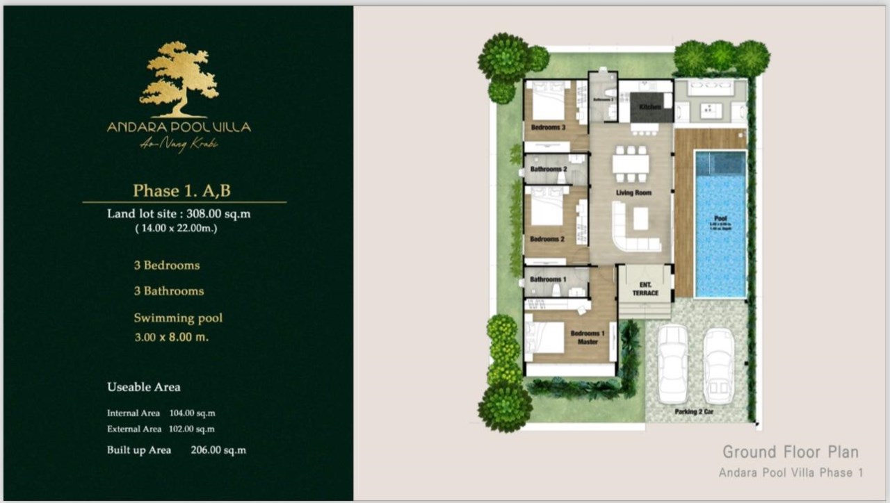 Villa, Ao Nang, Krabi
