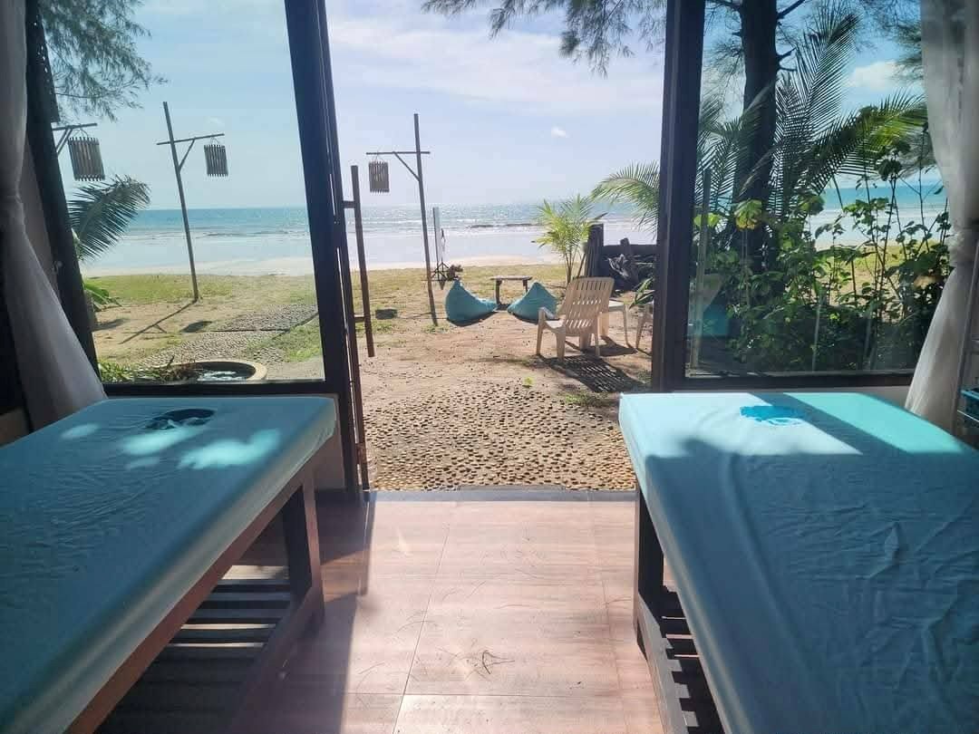 Hälsocenter med fantastiskt strandläge på Koh Lanta