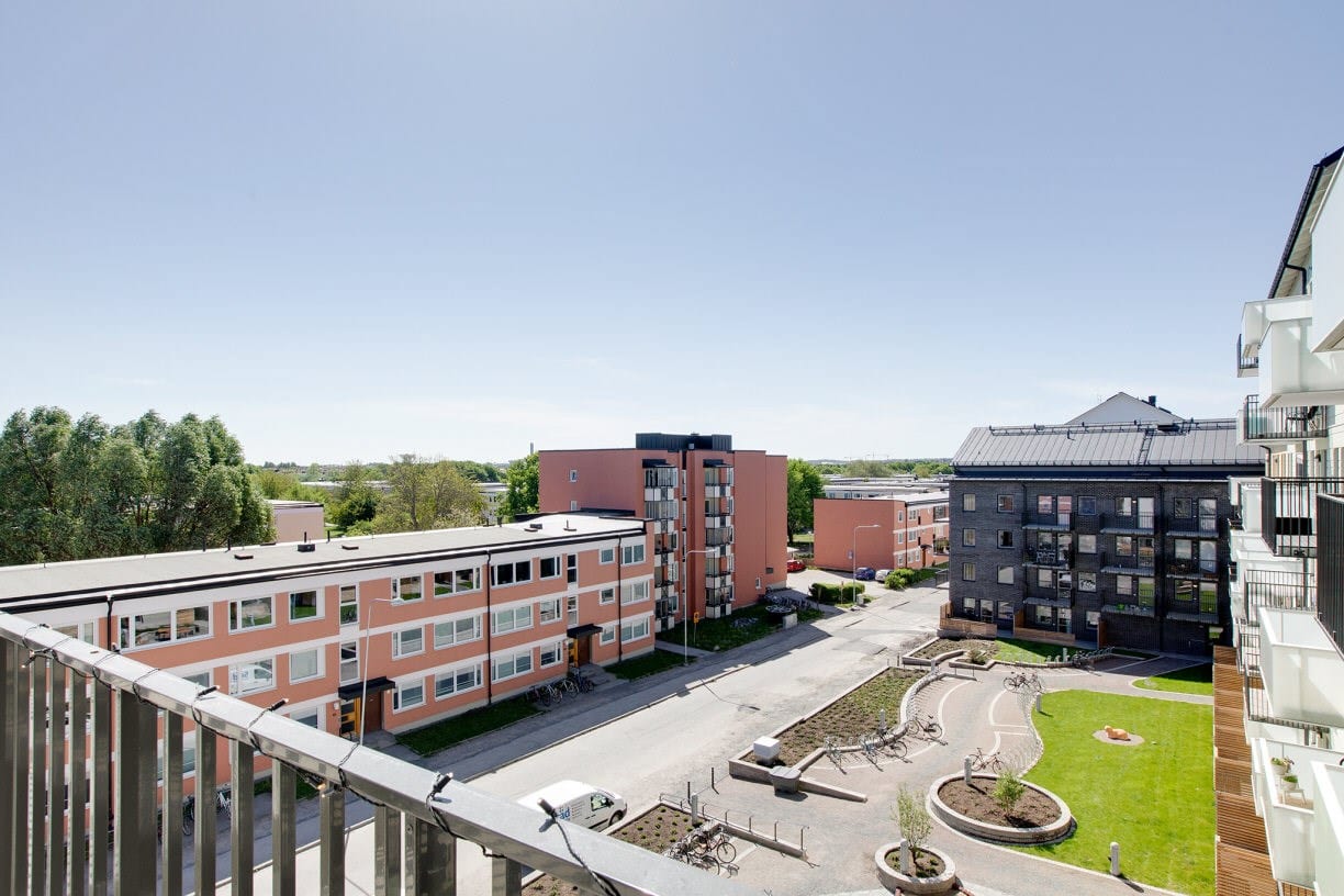 Utsikt från balkong