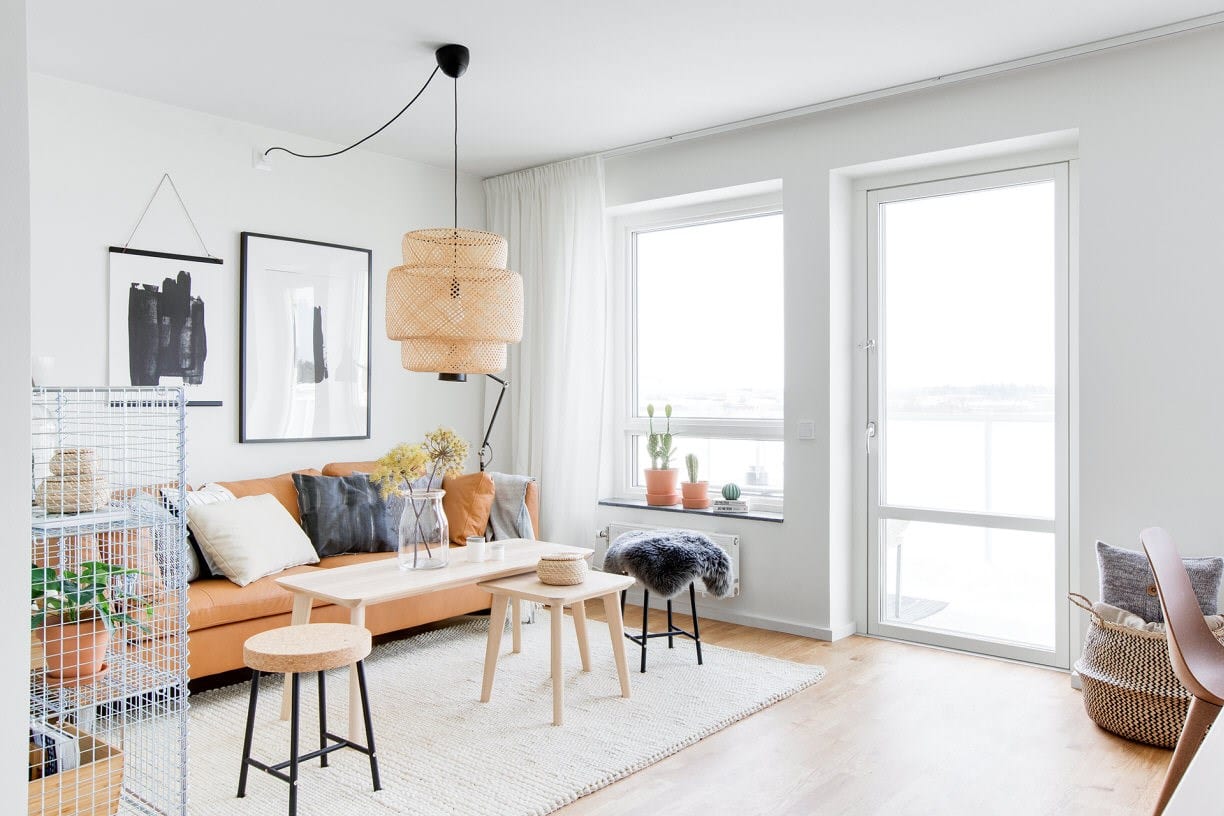 Bild från visningslägenhet om 58 m² (spegelvänd)