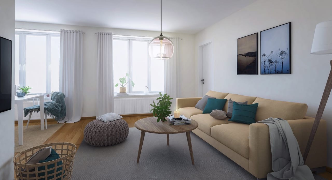 Vardagsrum - exempelbild