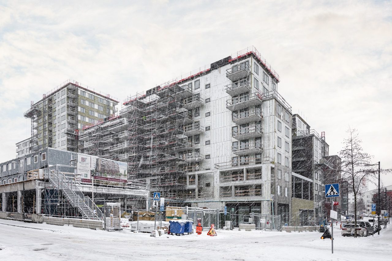 Pågående byggnation