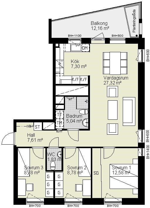 Settergatan lgh 12-1203