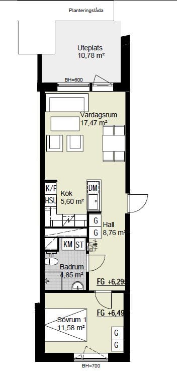 Settergatan lgh 15-1001