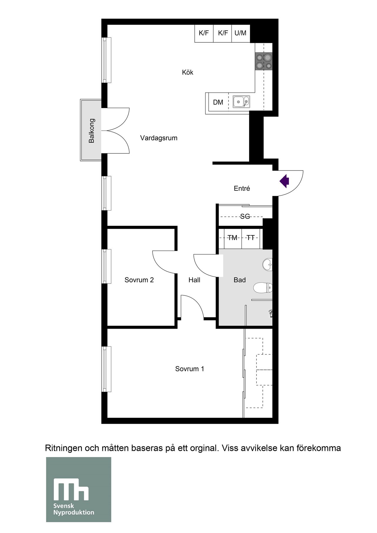 järva skjutbaneväg 48 planritning
