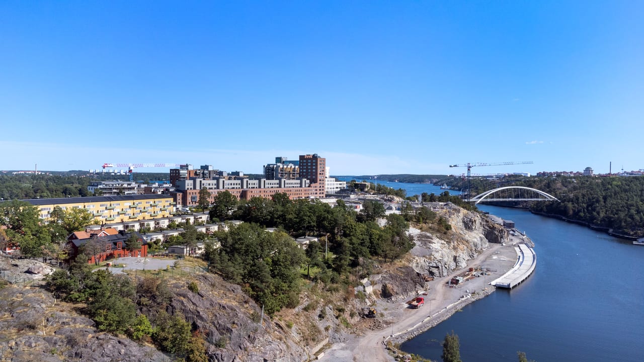 Kvarnholmen och Svindersviken