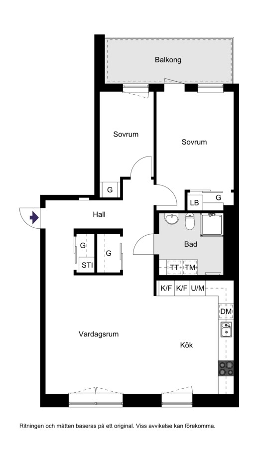 Älvsjövägen 36, vån 1