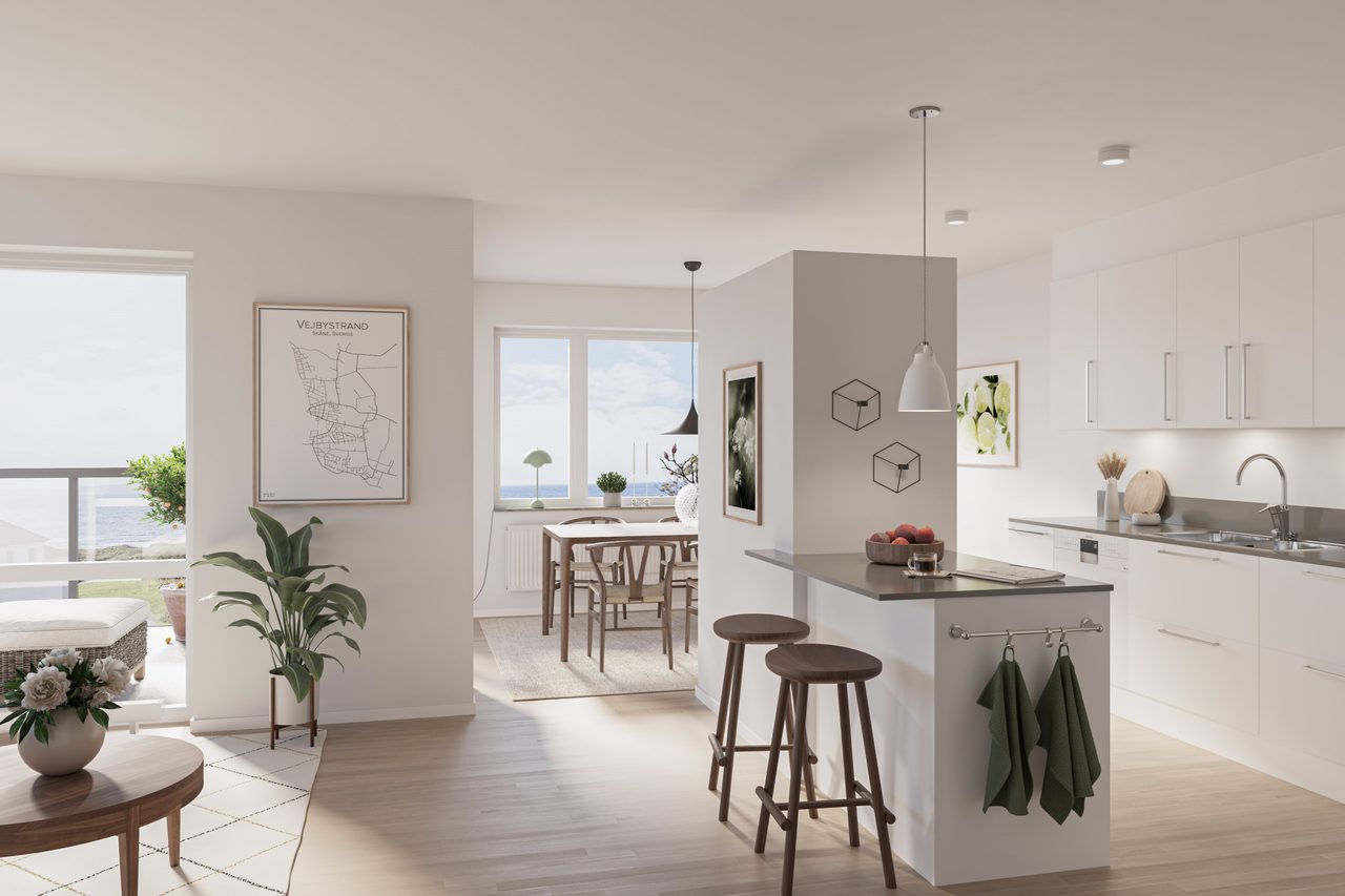 Luftiga och ljusa sällskapsytor