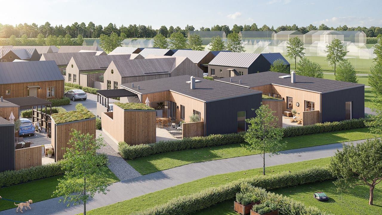 Hus 16-19, 4  rok 108 kvm