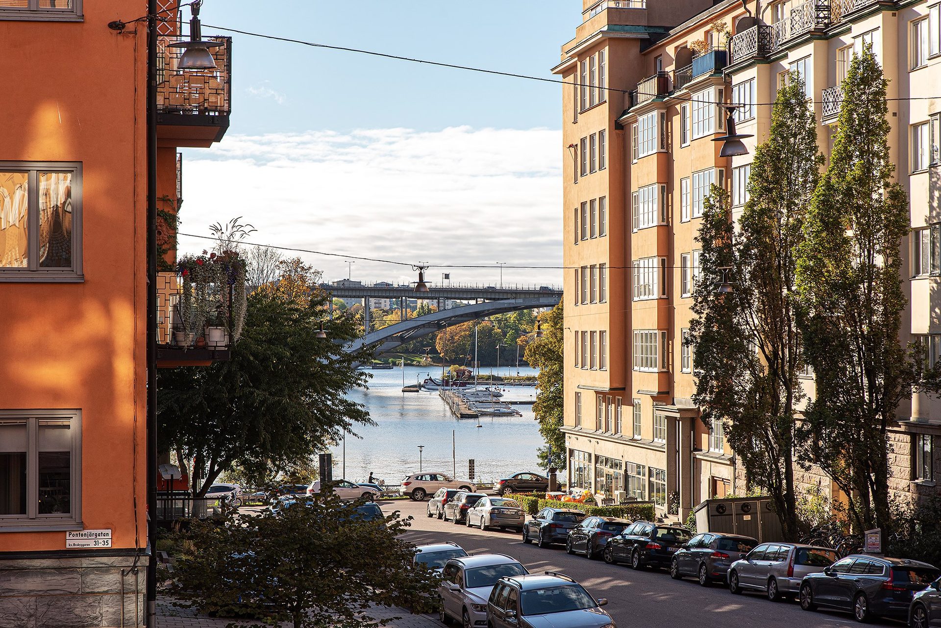 Utsikt från innergården