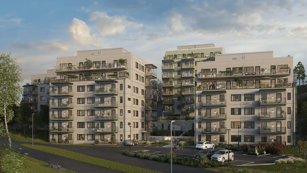 gatuvy brf-solgardsbacken