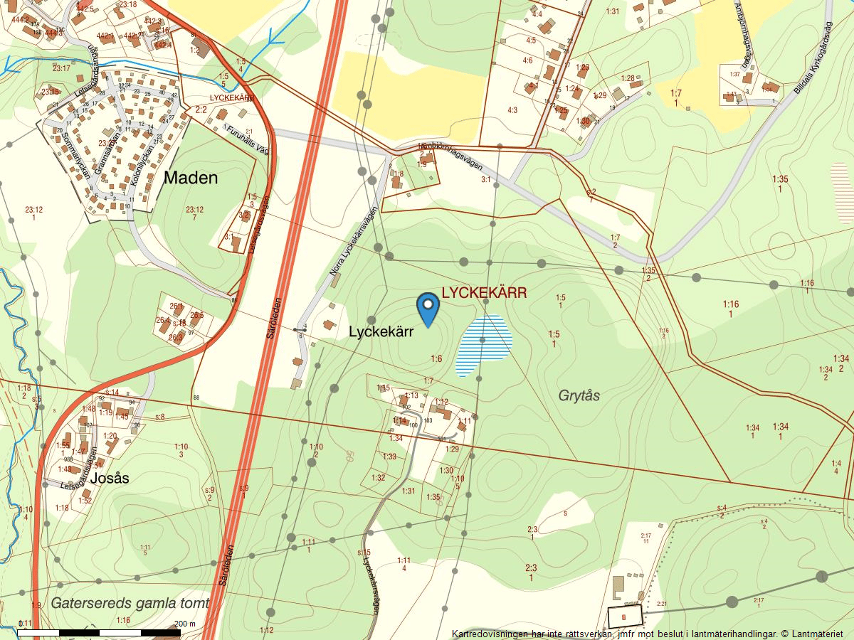 Norra Lyckekärrsvägen fyra